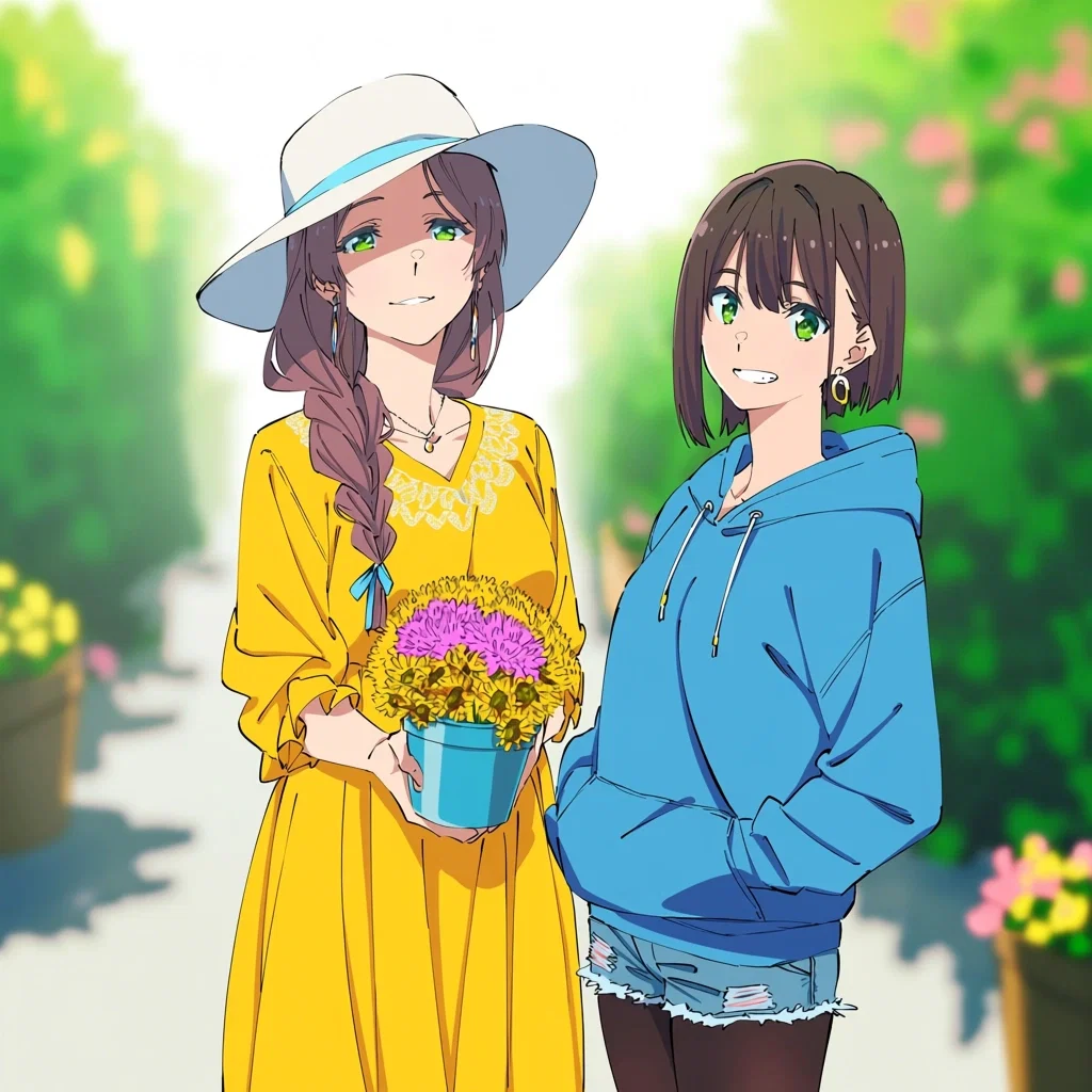 Avatar of Your wife and daughter! [Aged up]