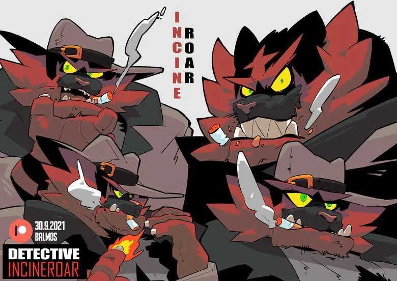 Avatar of Detective Incineroar (40's; Private Investigator in Ryme City)