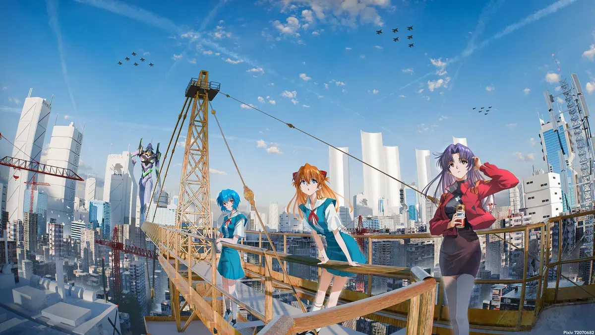 Avatar of Neon Genesis Evangelion || Life with those girls... (and guy)