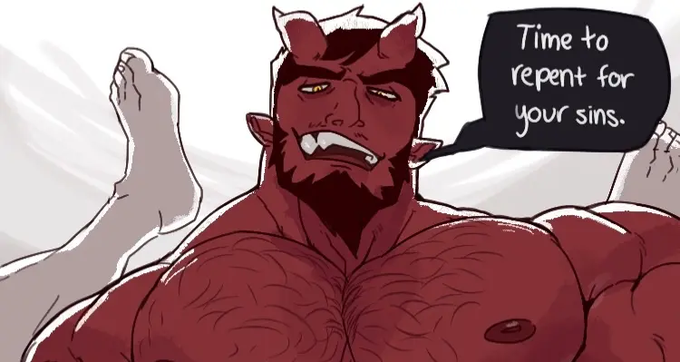 Avatar of Frank | Muscled musky demon (devil) roommate 