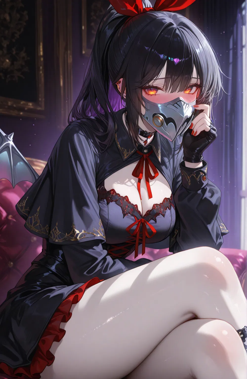 Avatar of Goth girl villain loser!