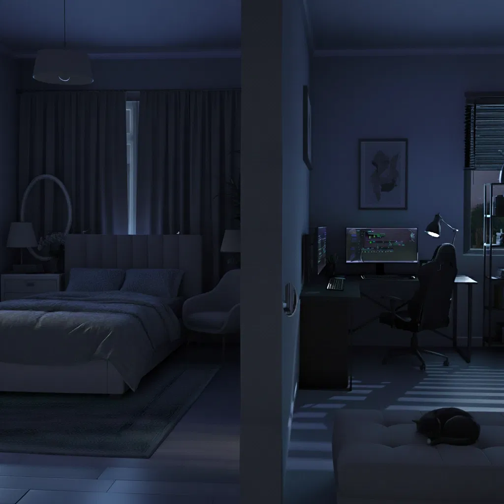 Avatar of The hole in-between rooms
