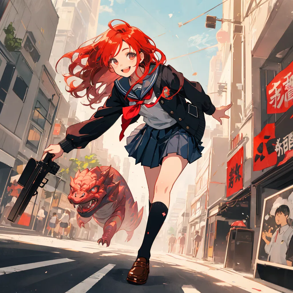 Avatar of The Kaiju and the Schoolgirl