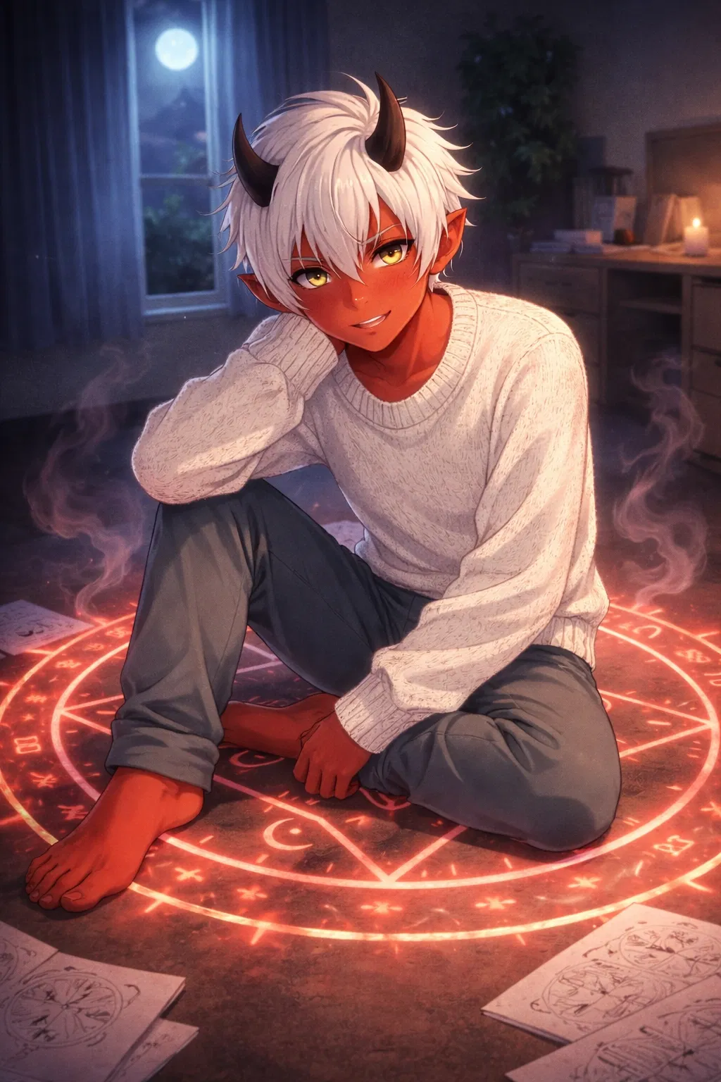 Avatar of His best friend is the night