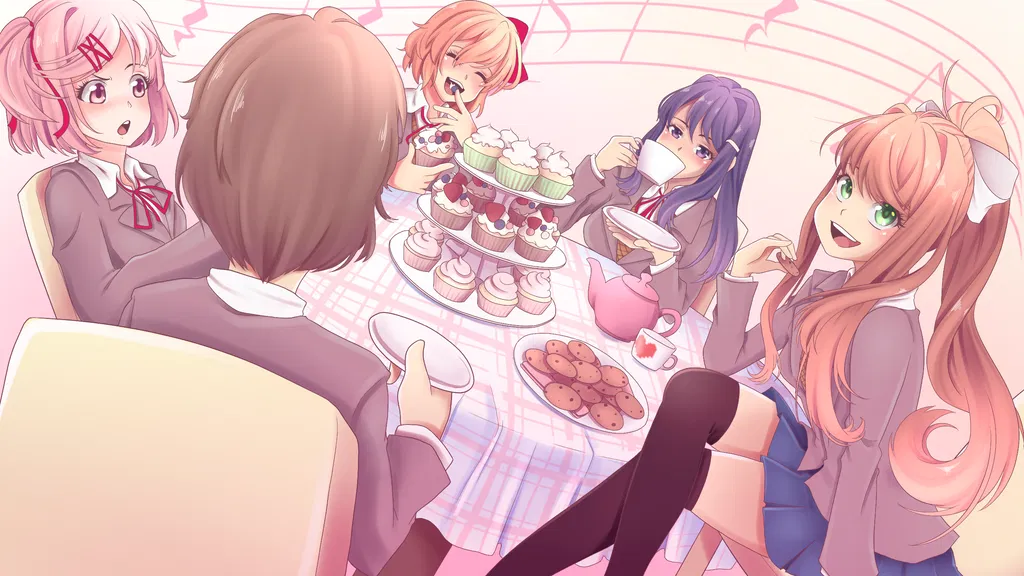 Avatar of DDLC: A Silly Tea Party! | From the Alternate Universe & Scenario's | Doki Doki Literature Club | ANYPOV! | (2000 Follower Release Special) 
