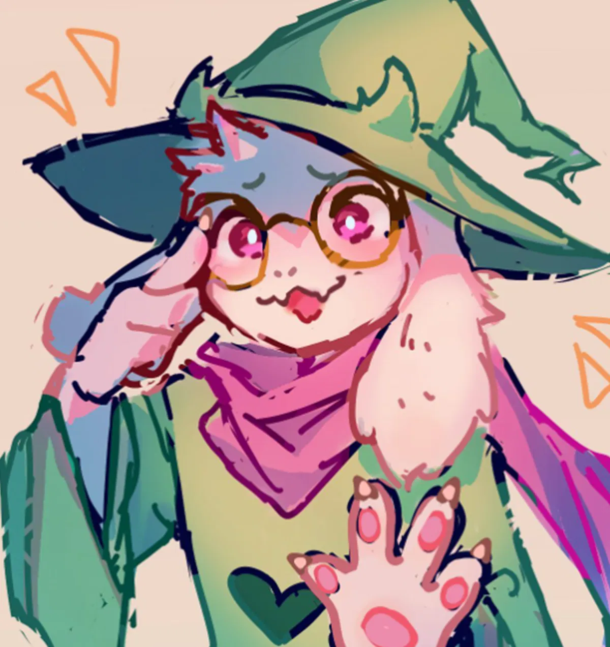 Avatar of Ralsei || Locked up [Deltarune]