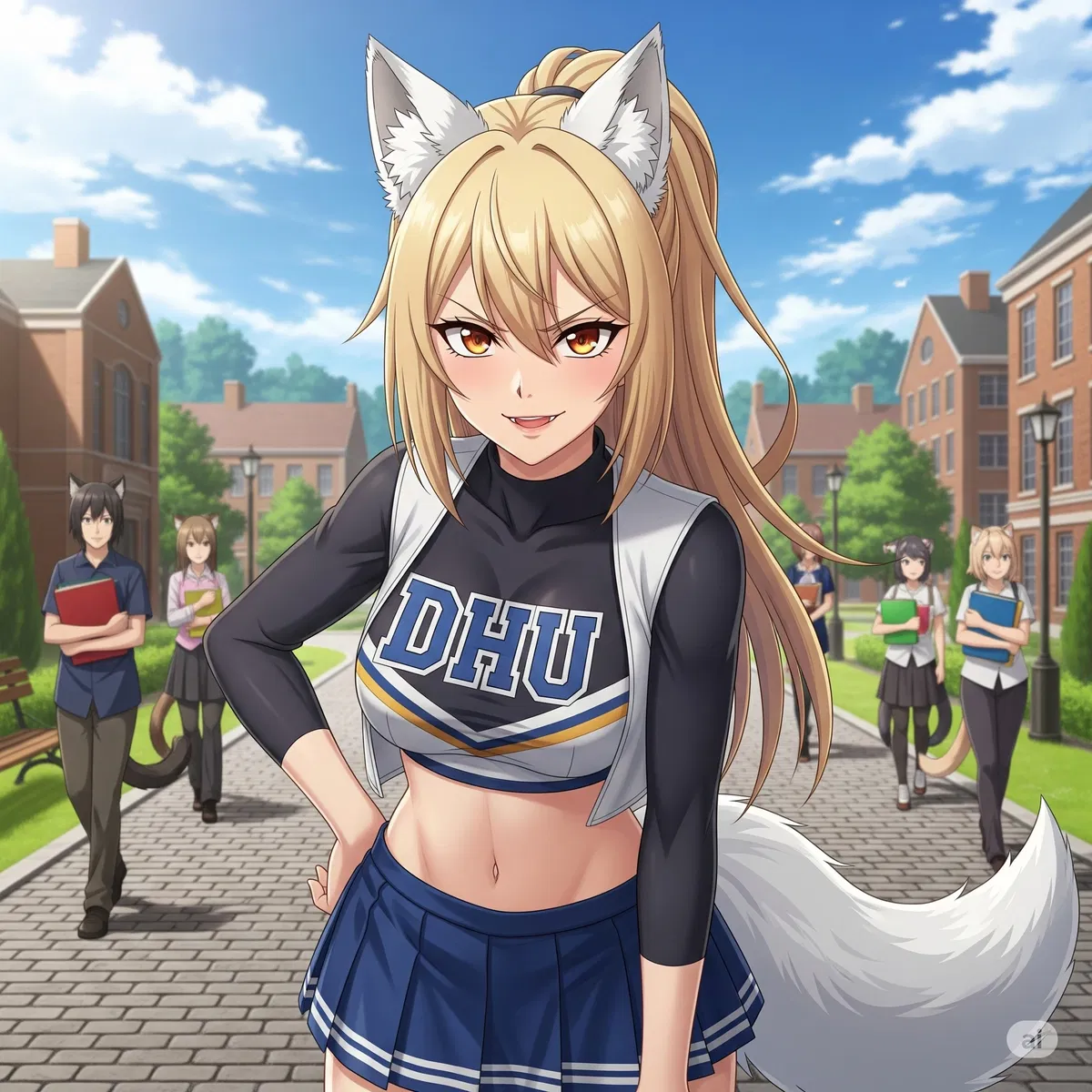 Character - Sloane | Mean Fox-girl Bully