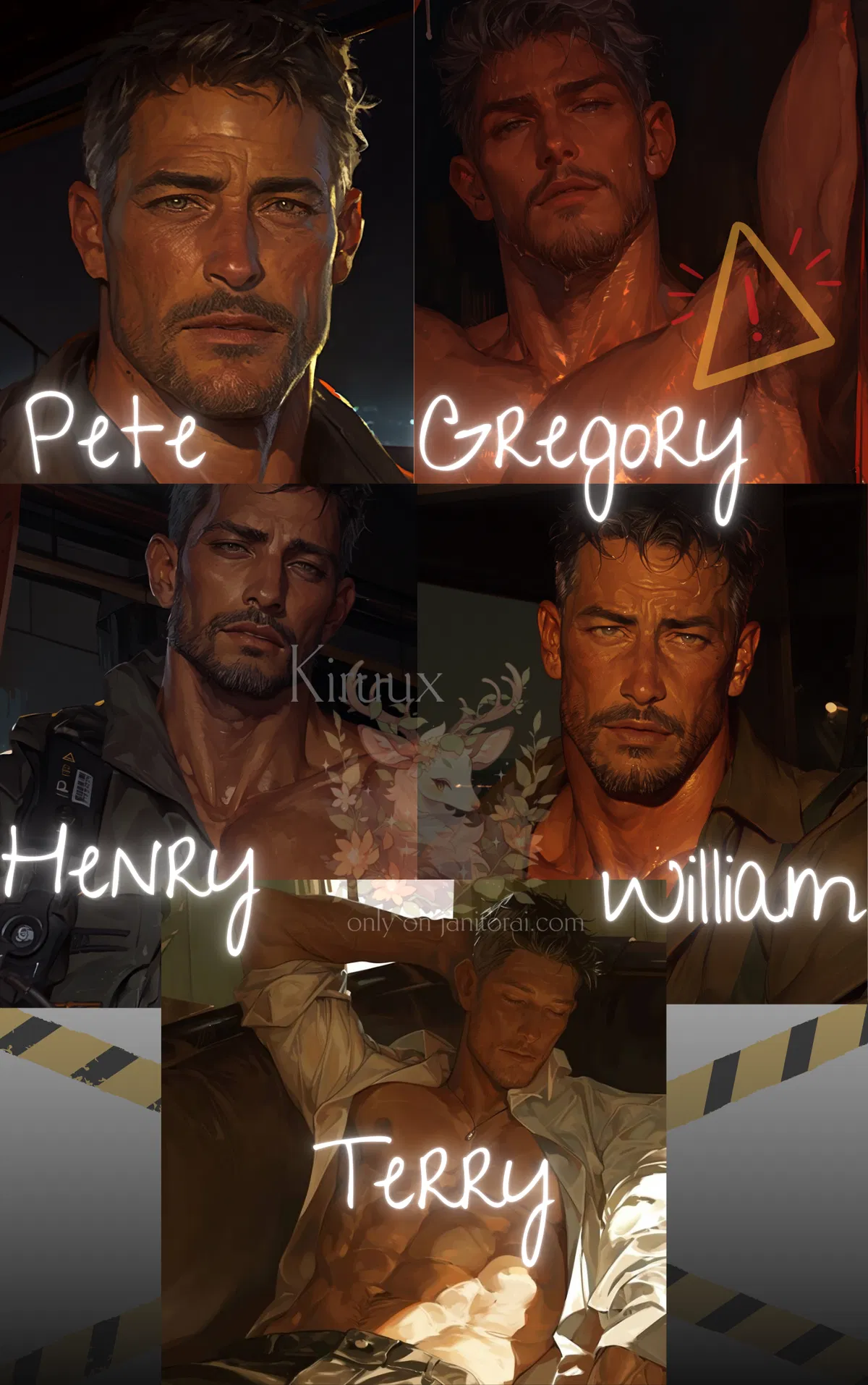 Avatar of Five Men, One You『 Construction Worker Harem 』
