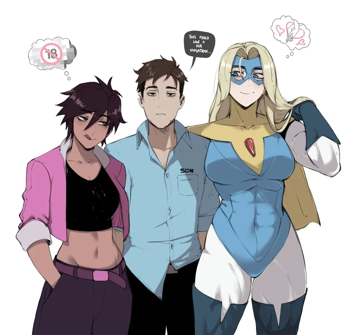 Avatar of Invisigal Y Blonde blazer (Tus Mejores super amigos)