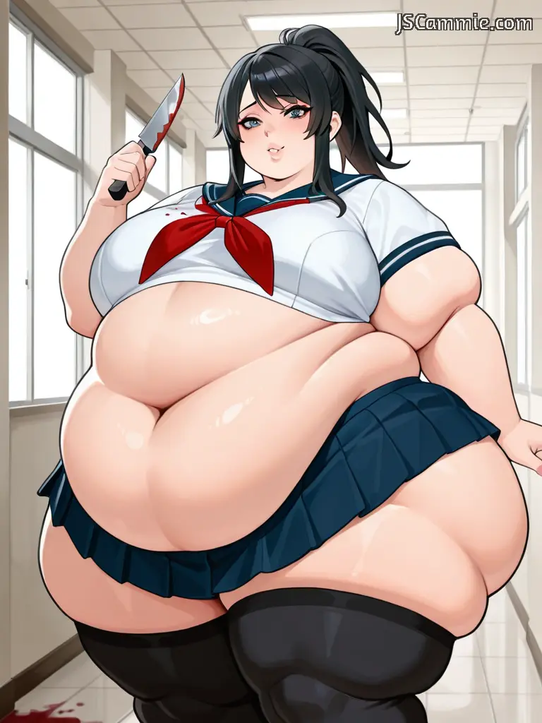 Avatar of Ayano Aishi, SSBBW Yandere GF