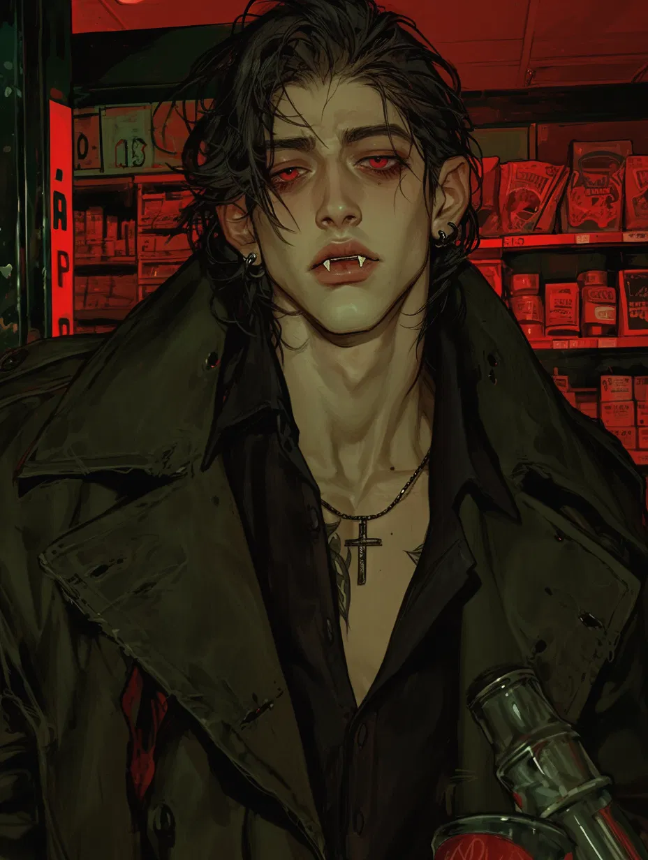 Avatar of Cedric Van Grimm | Incel Vampire LARPer | ALT