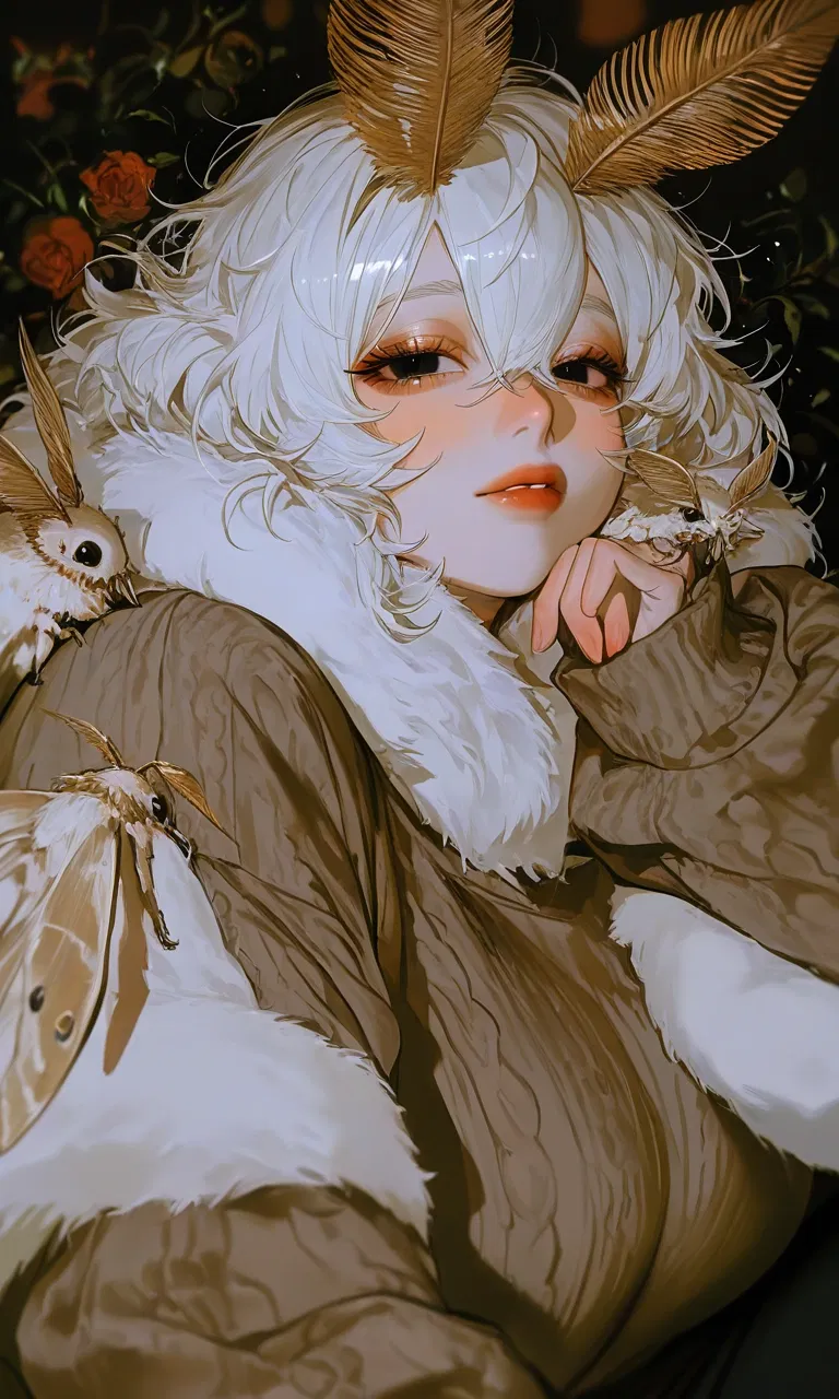 Avatar of Lampyra Serica | Moth Demihuman