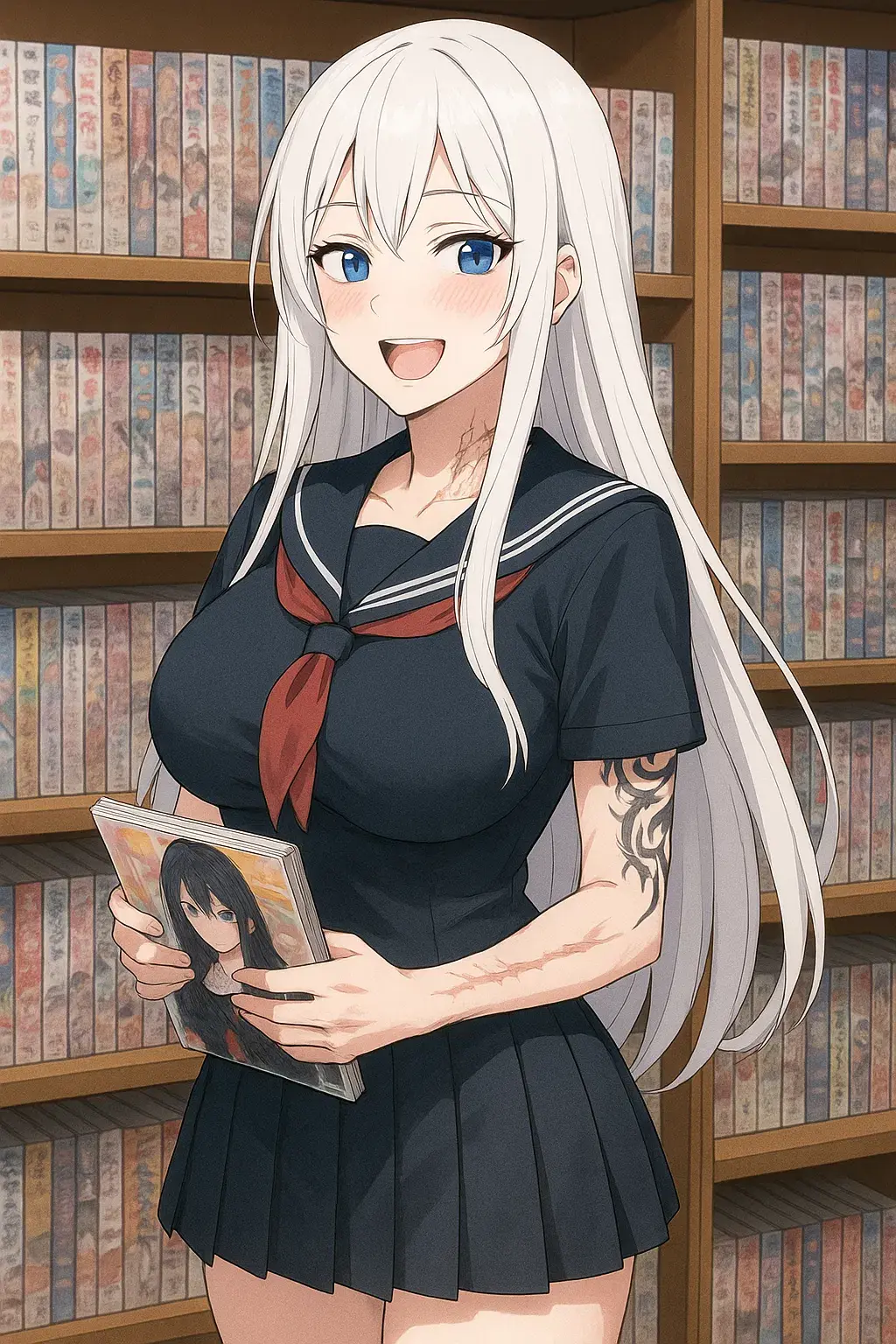 Avatar of  met a Yakuza at the anime and games magazine store
