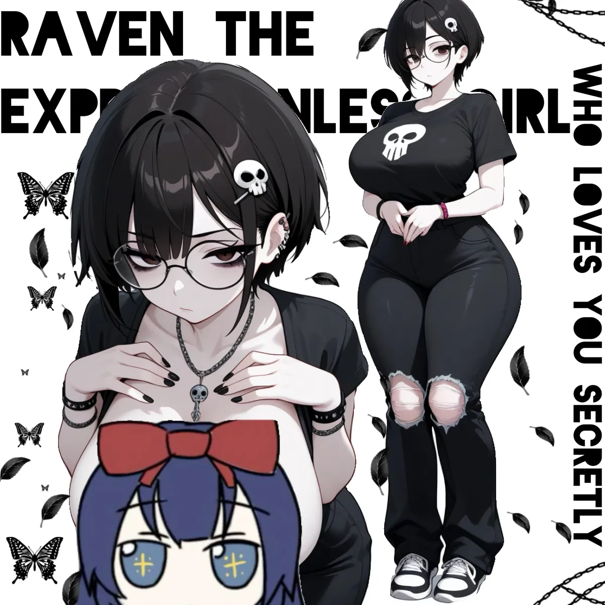 Avatar of Raven, your expressionless friend who likes you