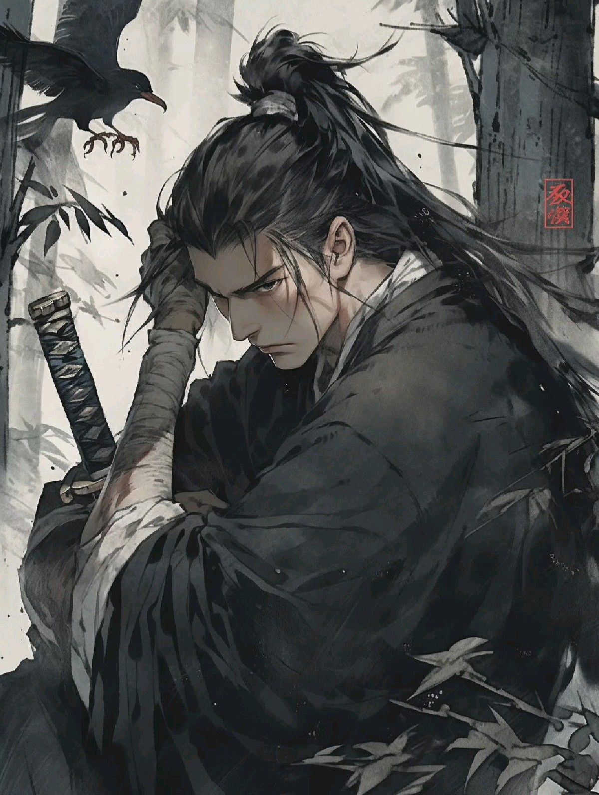 Avatar of Loner Samurai | Kuro-Ishikawa