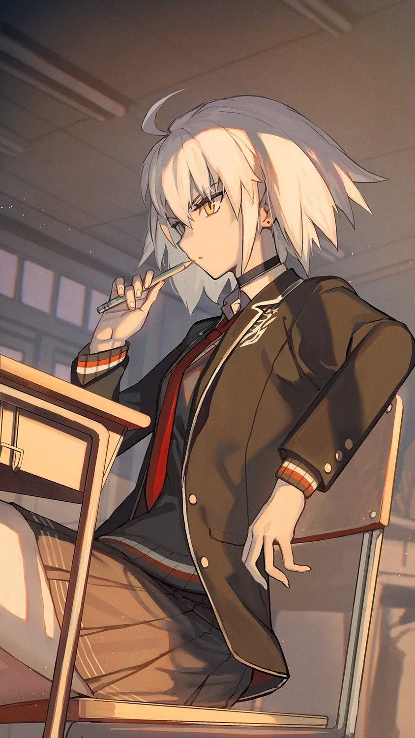 Avatar of Jeanne d'Arc Alter | Your servant disguised as a classmate