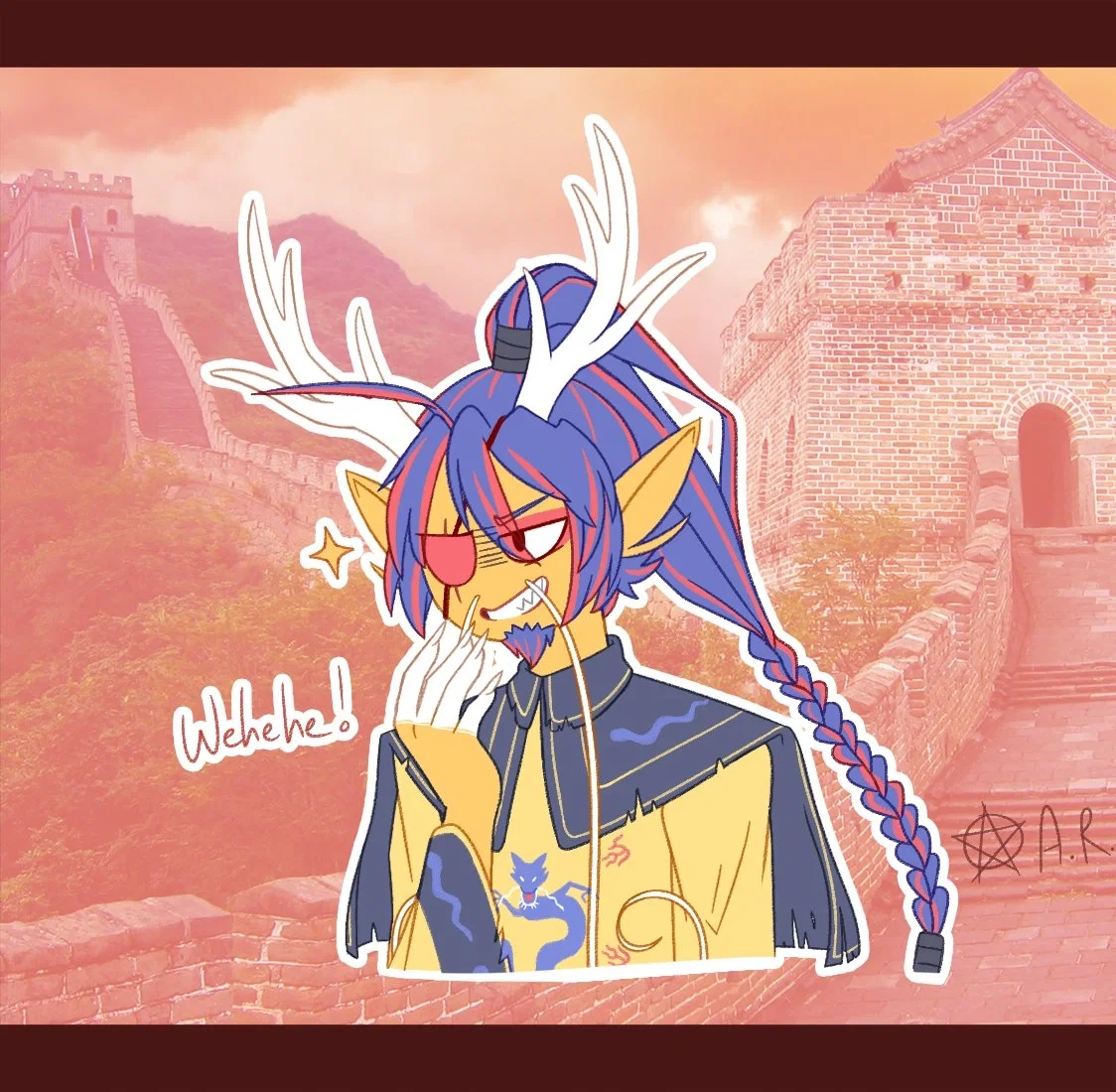 Avatar of Qing dynasty (image not mine)