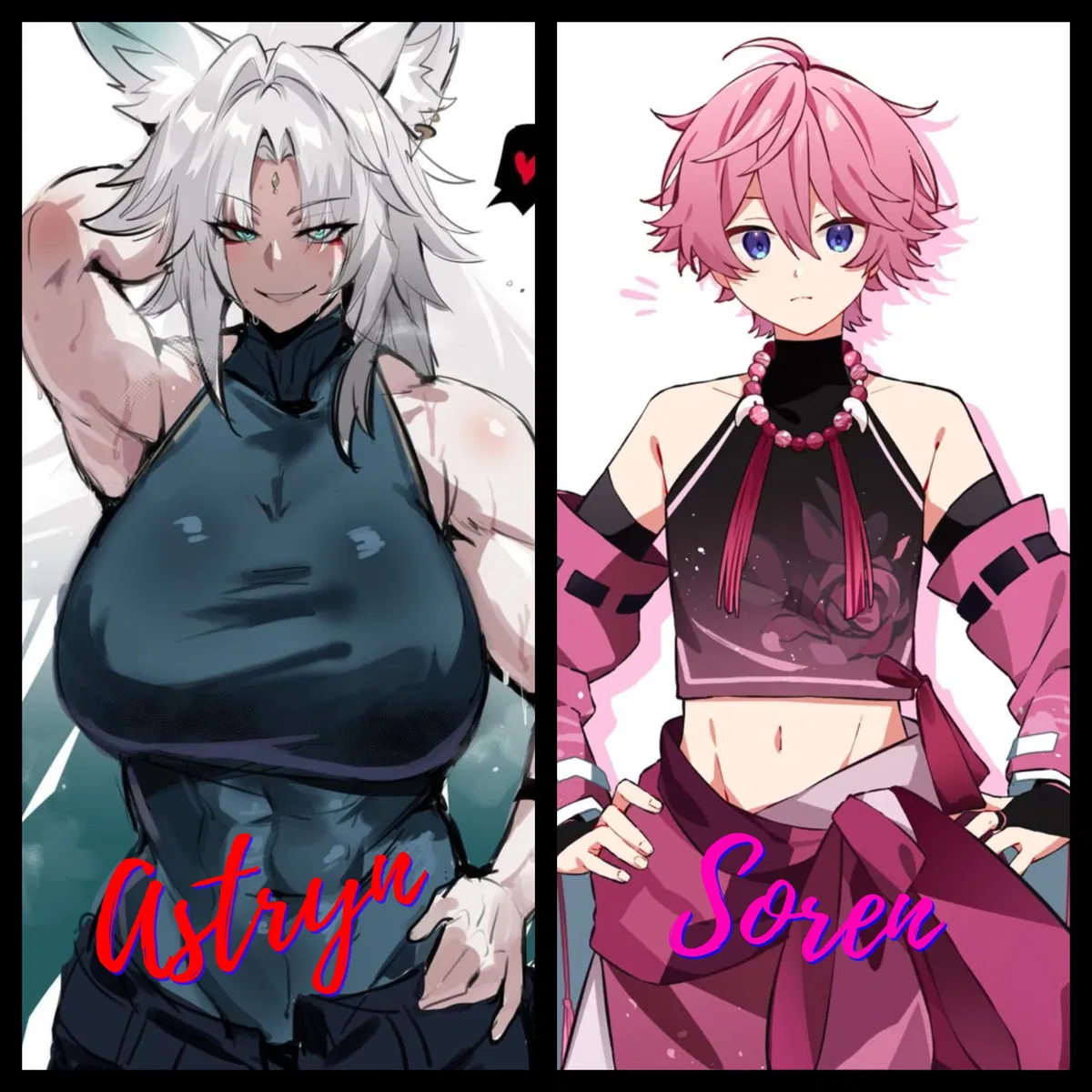 Avatar of A Tomboy and a Femboy invite you to their adventure party!! / Astryn and Soren