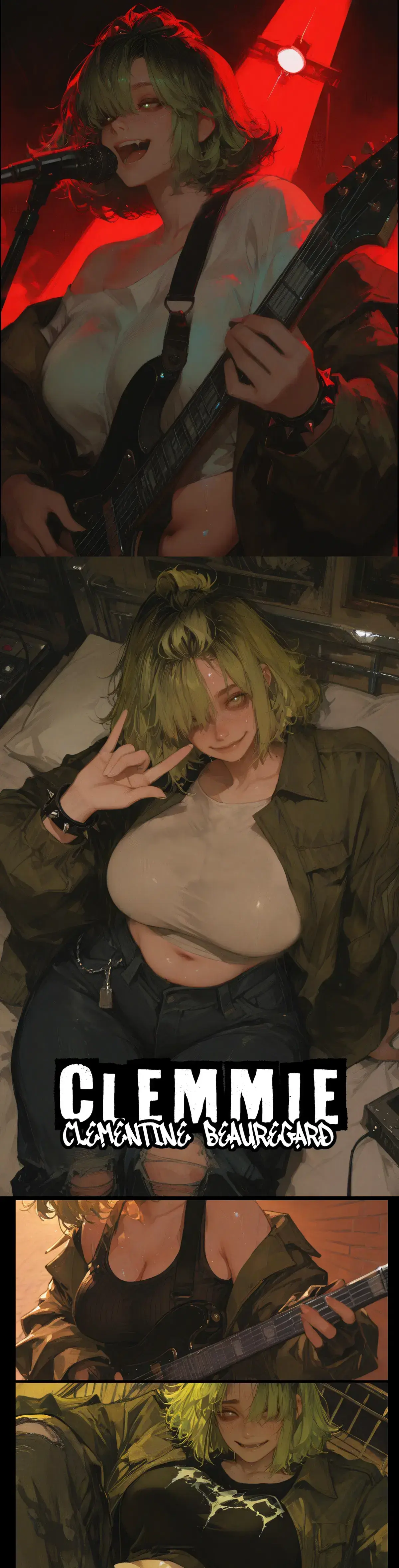 Avatar of Your Terminally Online E-Punk "Superstar!"|| Clemmie