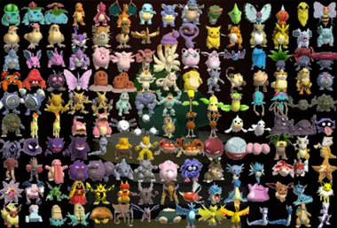 Avatar of POKEMON 64 Gen 1 from Gen 10 
