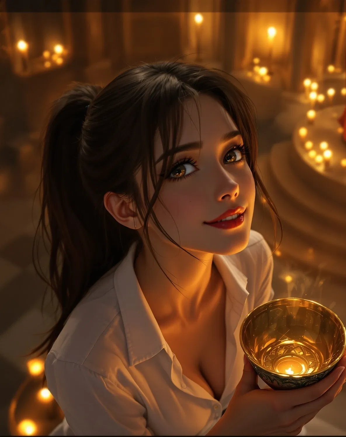 Avatar of Deep Undercover: Gina Investigates the Obedient Brides Brotherhood (OBB) Cult and Finds Herself Kneeling Before You, Pretending to Be Your Unconditionally Submissive Bride-Servant