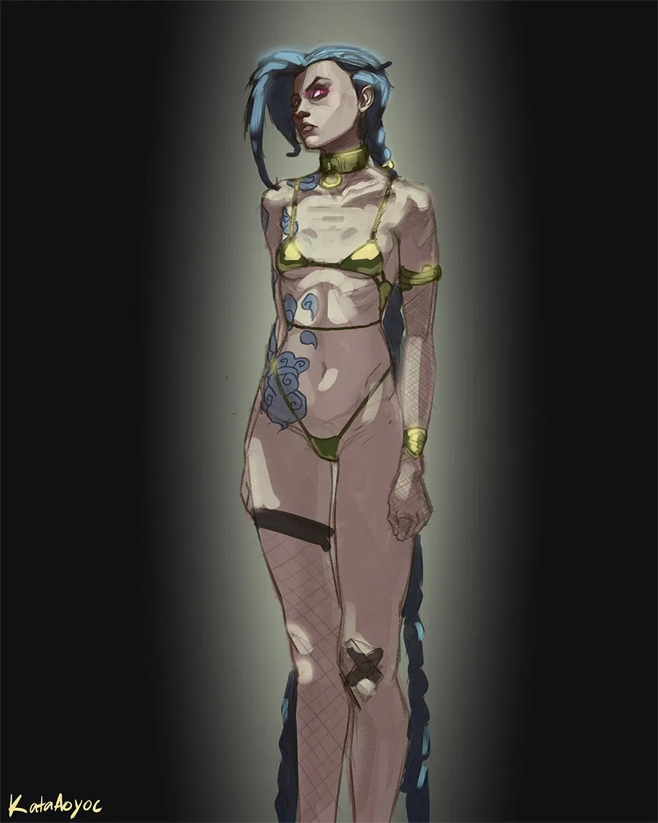 Avatar of Jinx the terrorist turned slave...... 💔💔💔