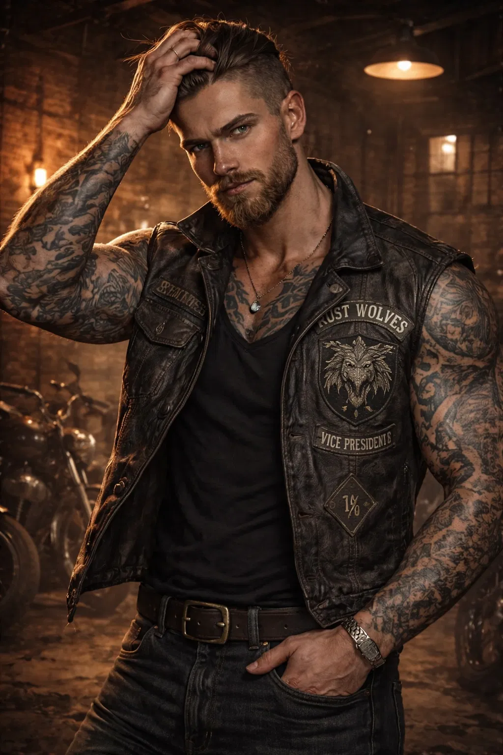 Avatar of Logan "Iron" Decker / Rust Wolves MC