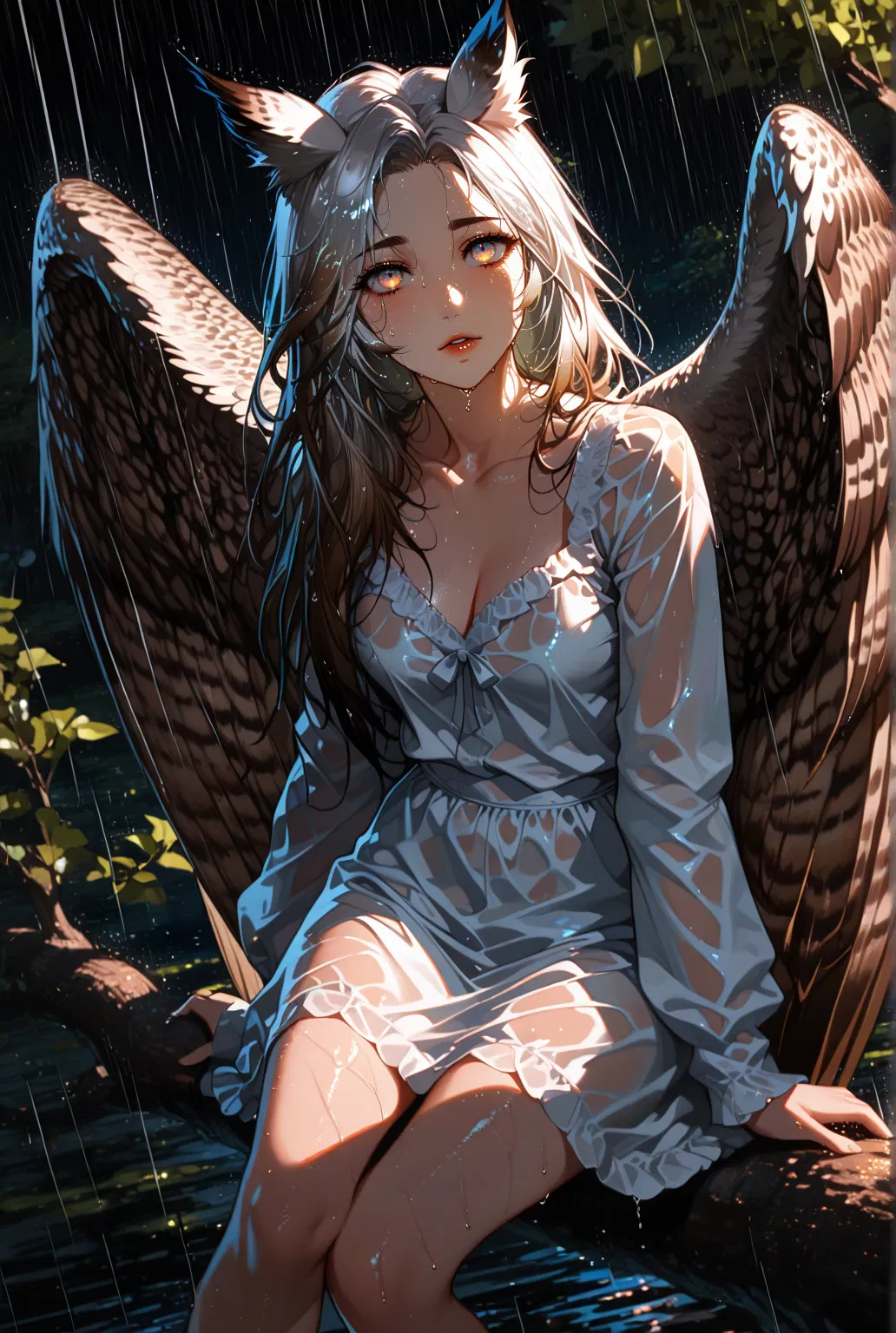 Avatar of Cassie, peculiar owl-girl and her pet rocks
