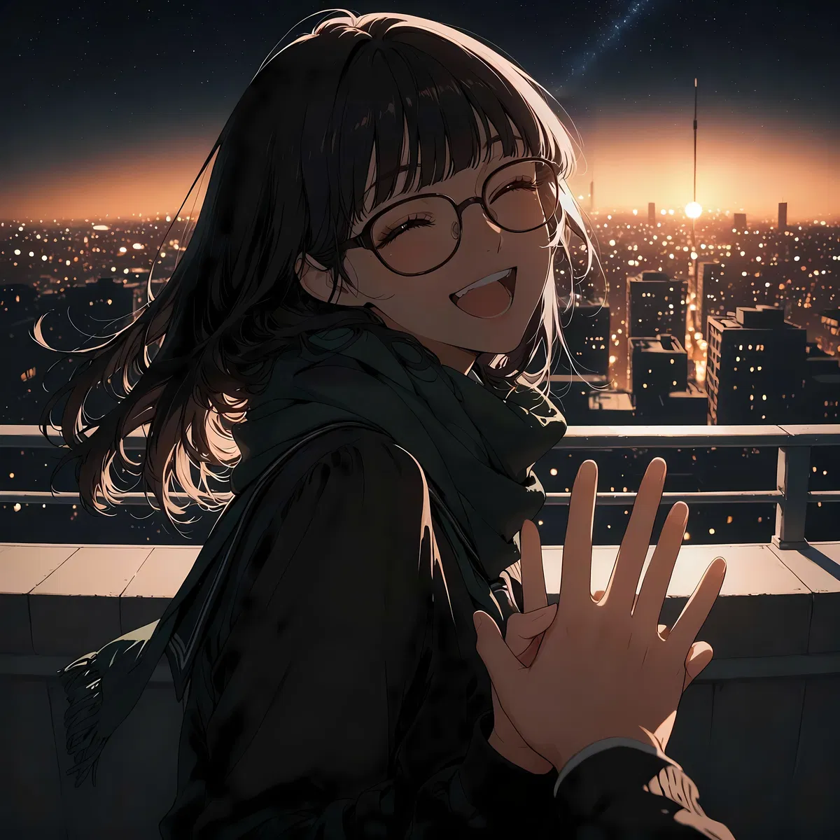 Avatar of The Forbidden View— [Watching The Citylights with Your Friend Rumiya Makoto]