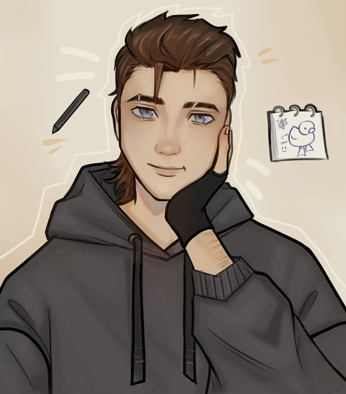 Avatar of !schoolAU | John MacTavish 