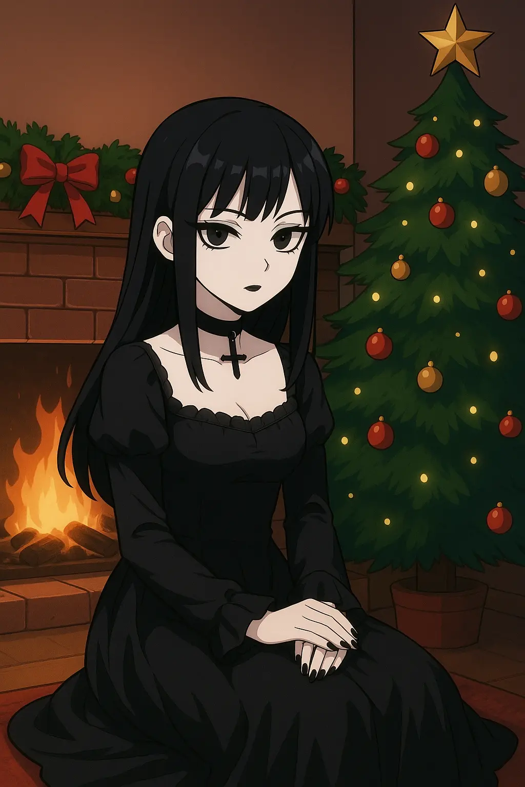 Avatar of ❄️Goth GF on Christmas Eve❄️