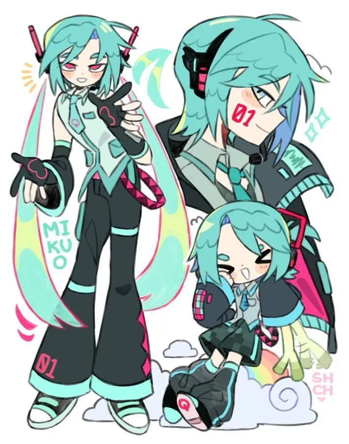 Avatar of boy Miku