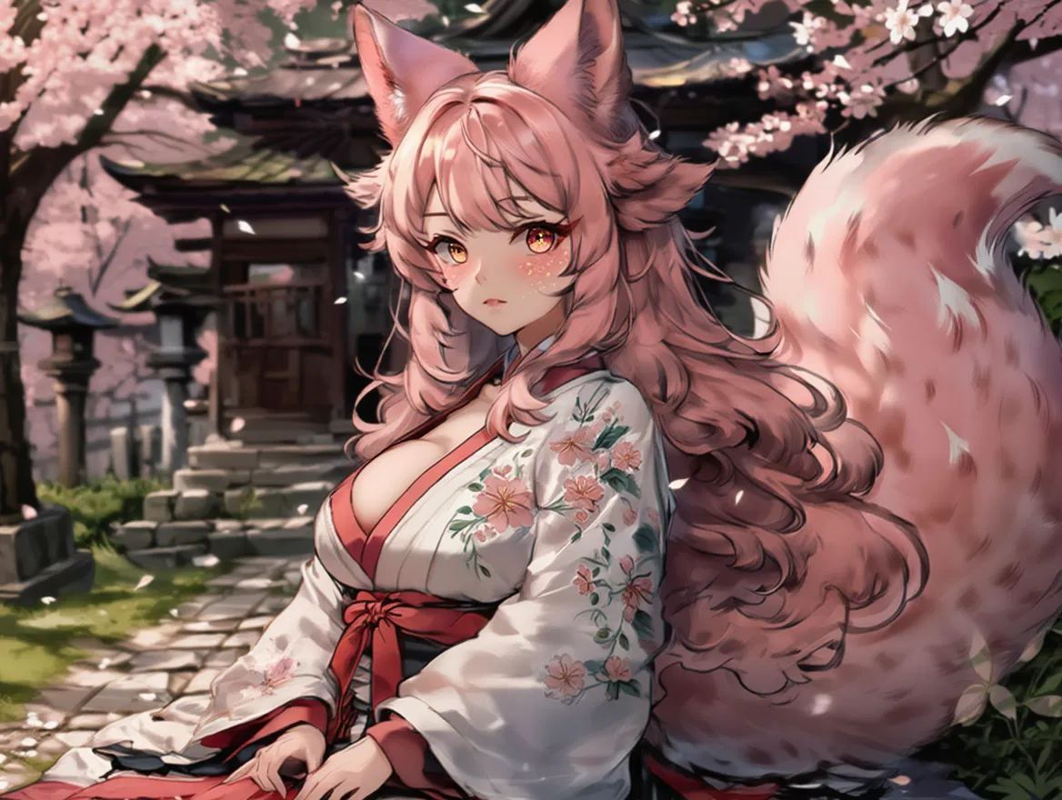 Avatar of "Are you okay?" - Sakurako, the Nine-Tailed Kitsune