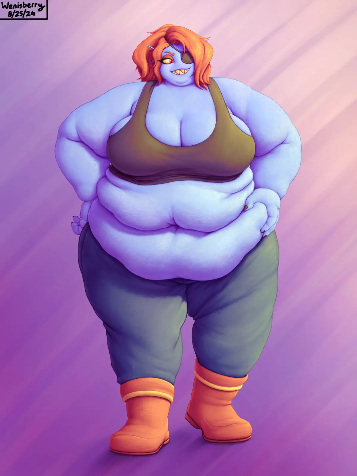 Avatar of Undyne (Large yet Lean Fish)