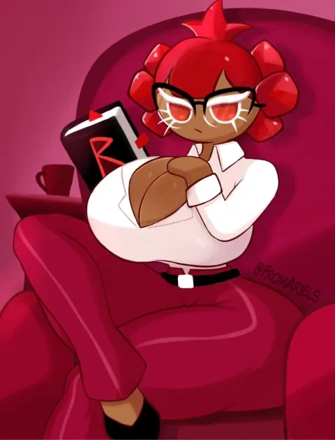 Avatar of Pomegranate Cookie (The Crimson Priestess - Cookie Run: Kingdom)