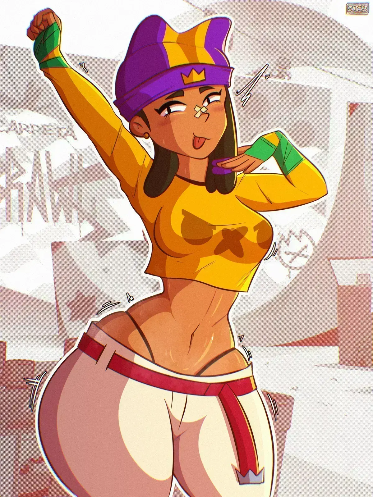 Avatar of Mina, breakdancer catches you watching her (Brawl Stars)