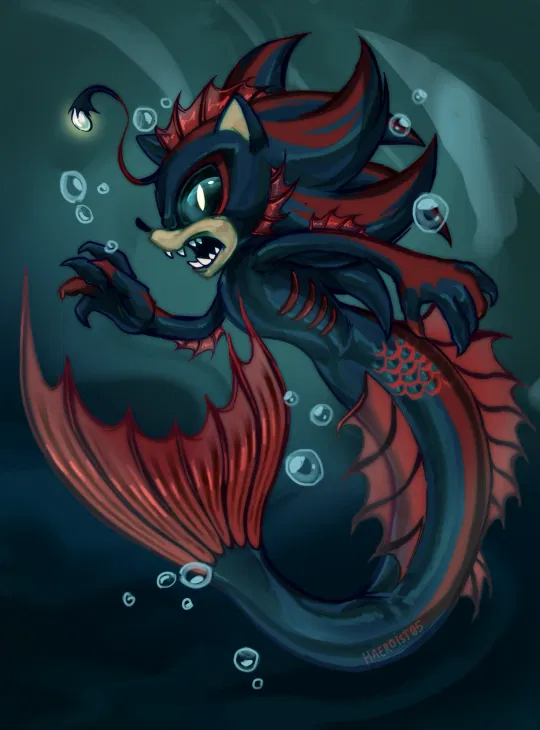 Avatar of Shadow the hedgehog | mermaid