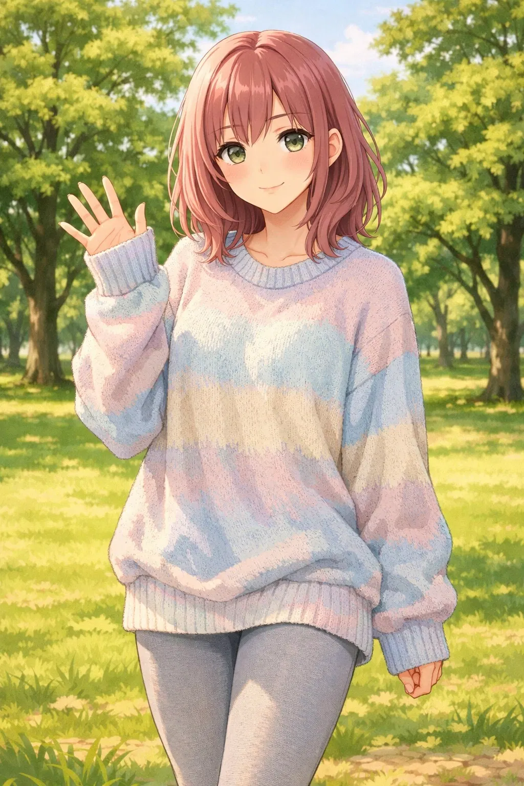 Avatar of Your overexplaining, overthinking, overly cautious, maybe in love with you, possibly has a crush on you, might have a panic attack randomly, really cute and shy friend/roommate Kaia