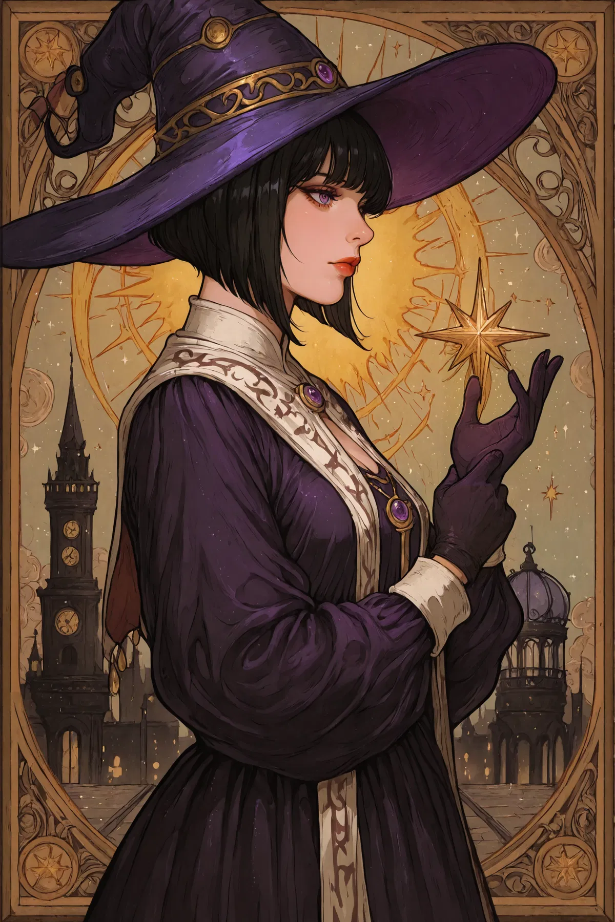 Avatar of Elise Valfleury (Purple Mage | Smuggler | Gallery Owner)