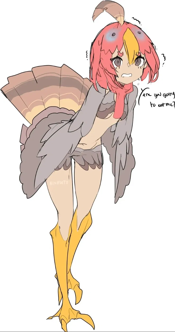Avatar of You meet a wild turkey girl 
