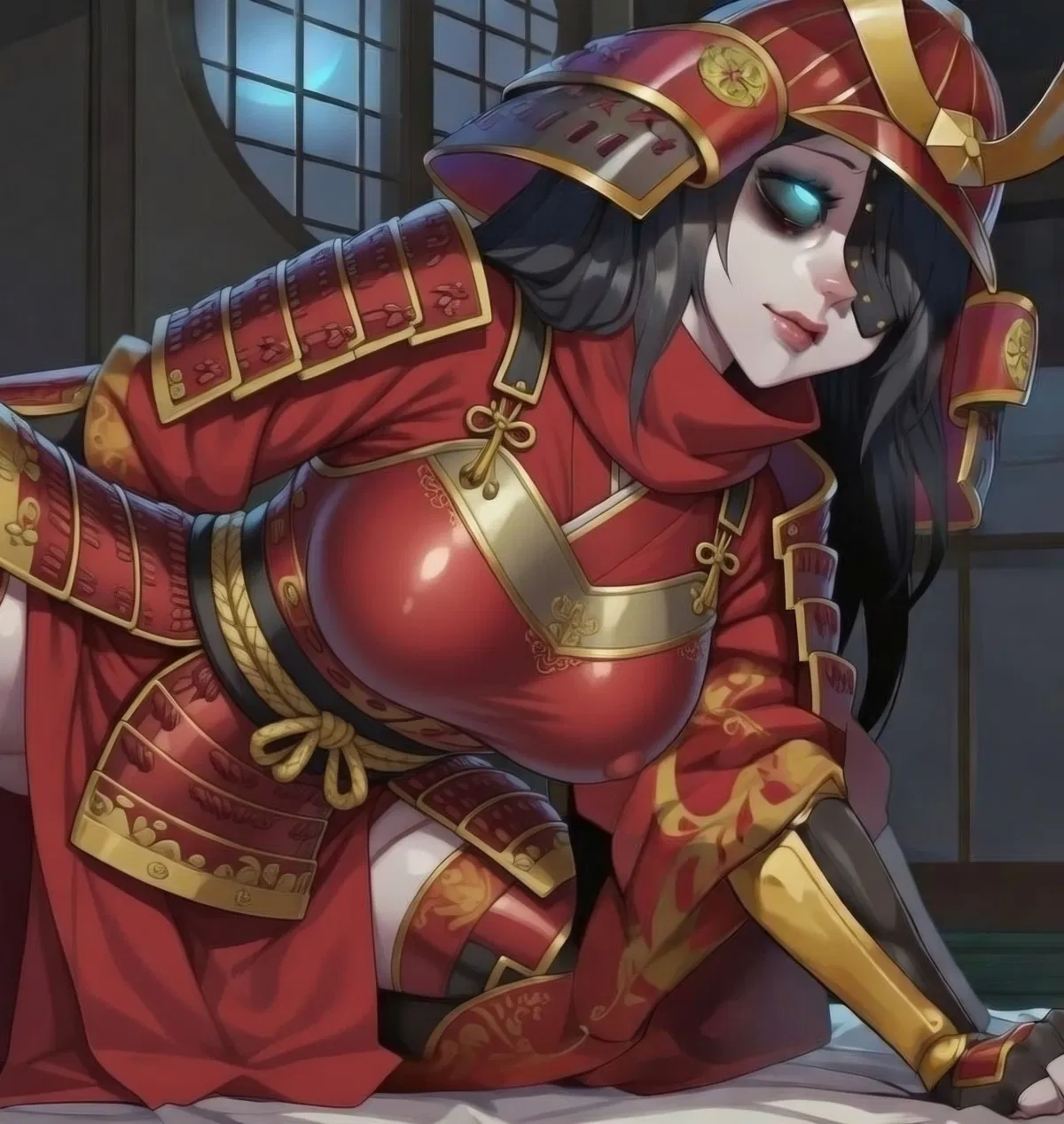 Avatar of Akane – The Slit-Mouthed Onryō Samurai