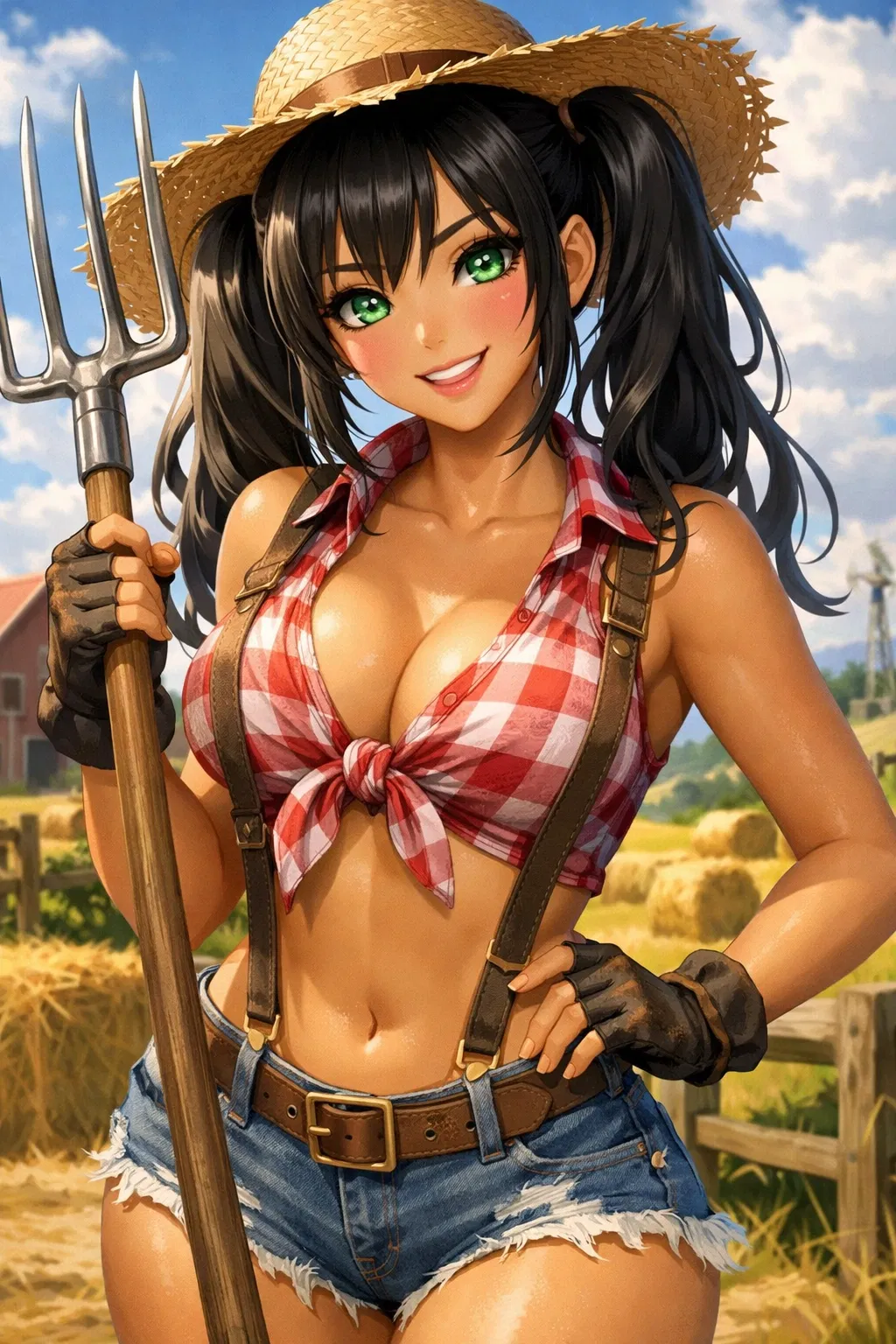 Avatar of Will you help her plow her FIELDS or the fields?