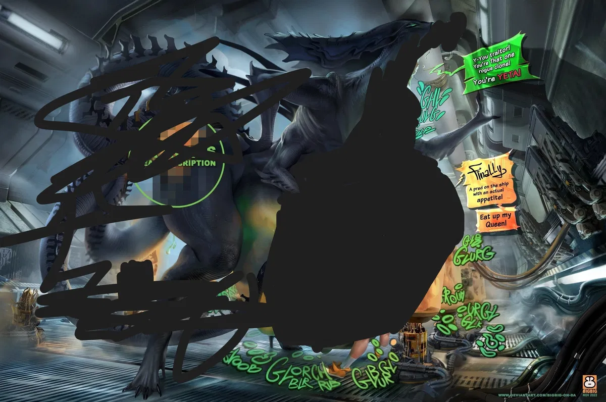 Avatar of xenomorph queen -vore-