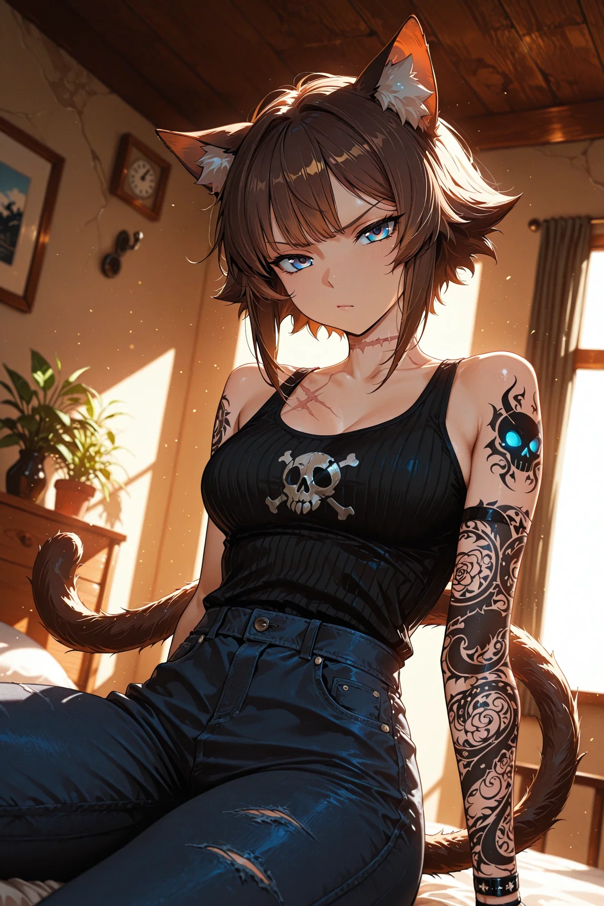 Avatar of A goth cat girl is going to get those backstage passes you just wont need anything anymore