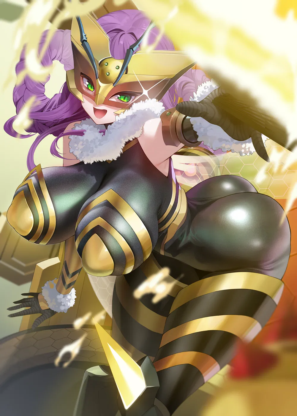 Avatar of It's up to you to prevent QueenBeemon's kingdom from growing... or not... that's your decision.