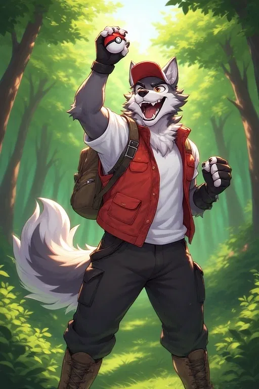 Avatar of Fang’s New Catch (Anthro Wolf Trainer)