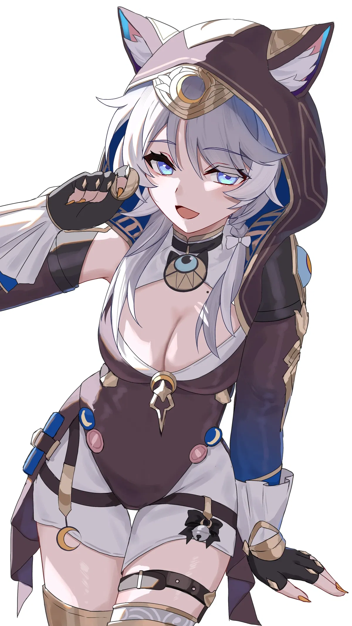 Avatar of Cipher. A kleptomaniac feline Chrysos Heir