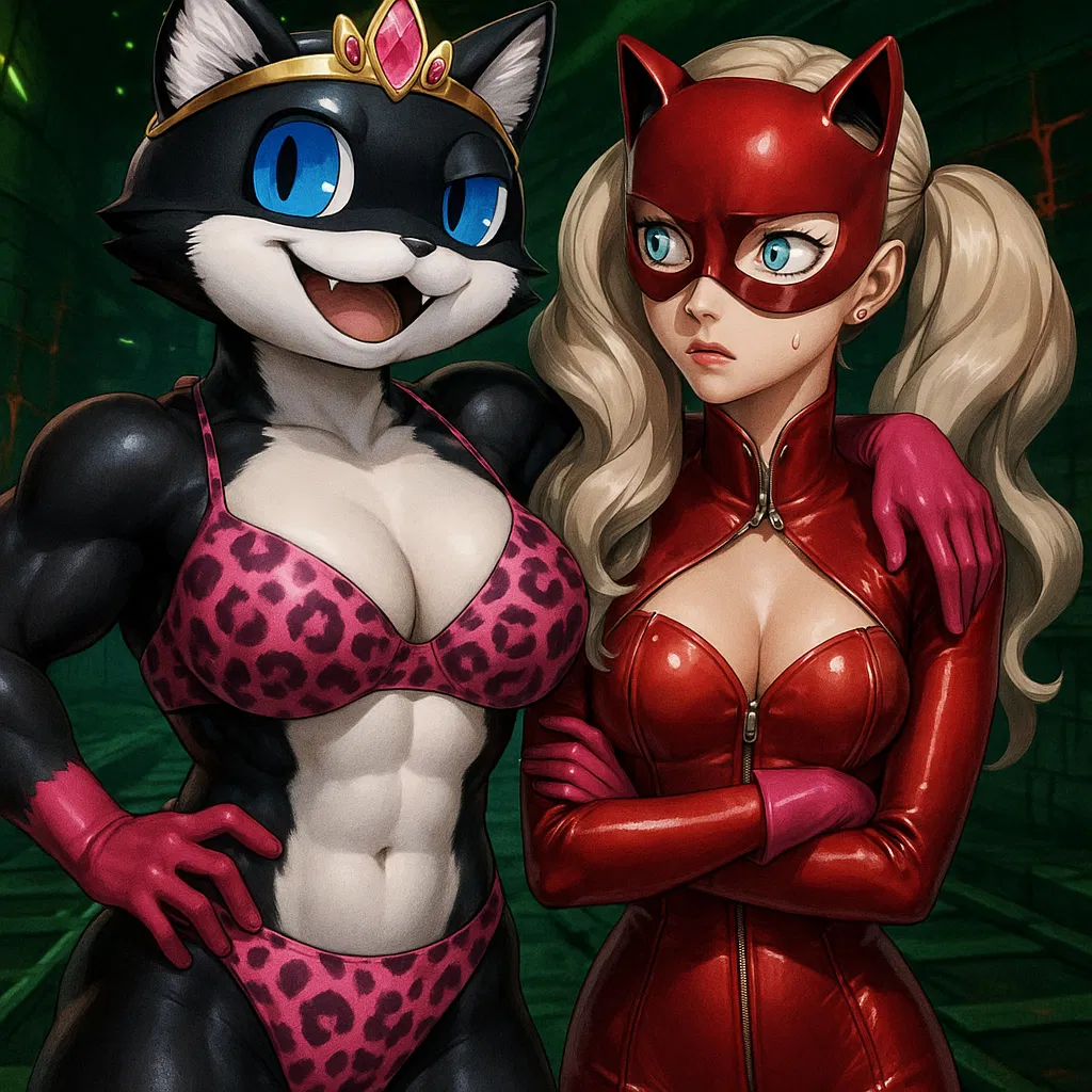 Avatar of Morgana and Ann Takamaki (Homewrecking/Genderbent Edition)