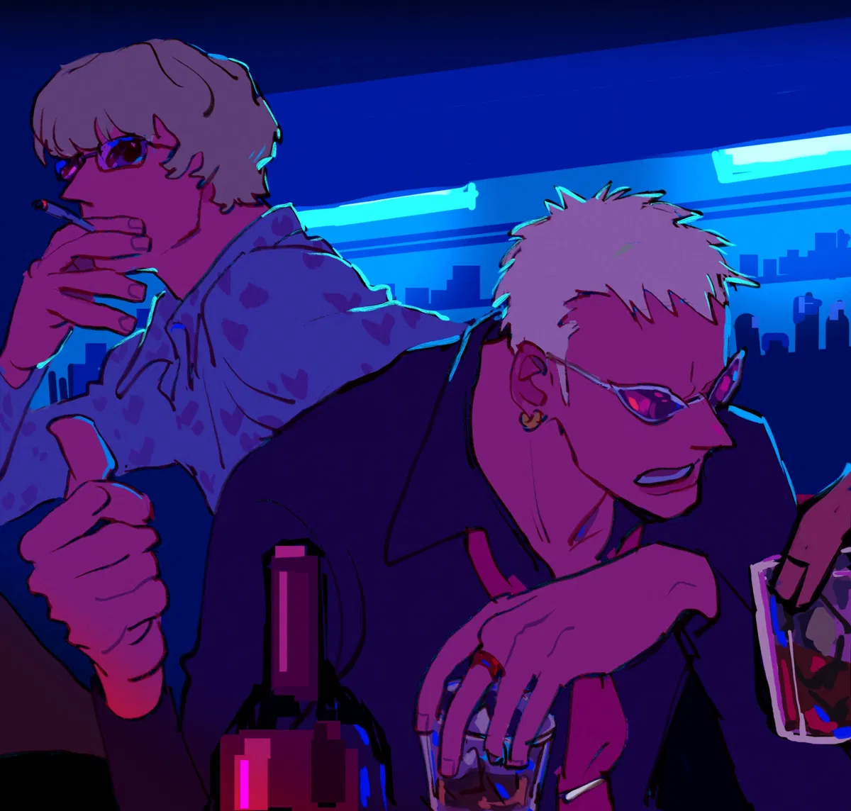 Avatar of Doflamingo and Corazon