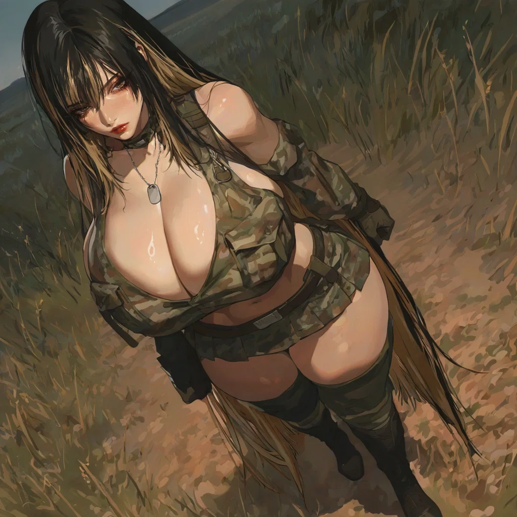 Avatar of Bimbo soldier has no idea what to do